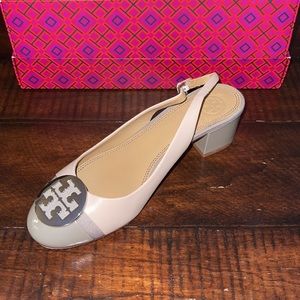 NEW Tory Burch Minnie Slingbacks - Size 5.5